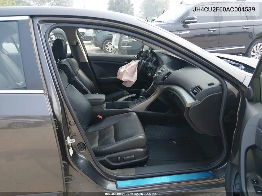 2010 Acura Tsx 2.4 VIN: JH4CU2F60AC004539 Lot: 45649461