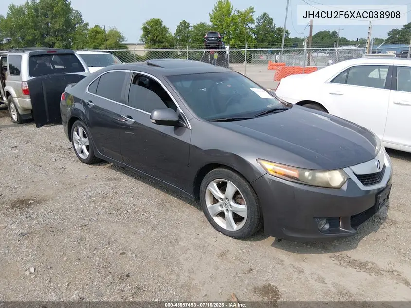 2010 Acura Tsx 2.4 VIN: JH4CU2F6XAC038908 Lot: 45657453