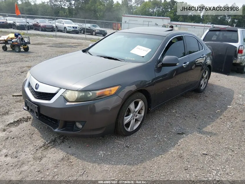 2010 Acura Tsx 2.4 VIN: JH4CU2F6XAC038908 Lot: 45657453