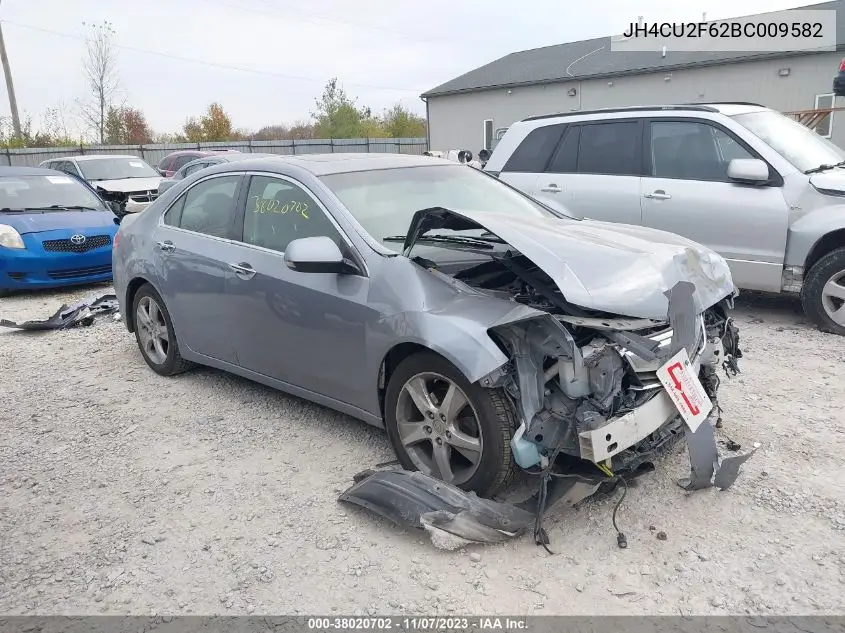JH4CU2F62BC009582 2011 Acura Tsx 2.4