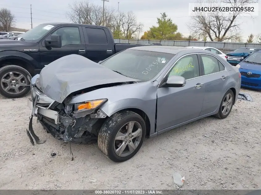 JH4CU2F62BC009582 2011 Acura Tsx 2.4