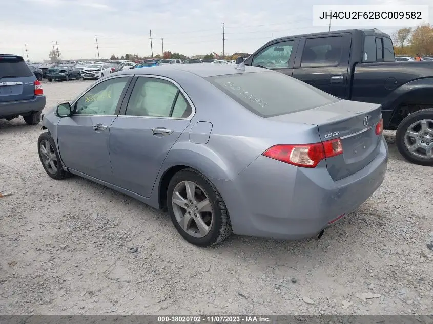 JH4CU2F62BC009582 2011 Acura Tsx 2.4
