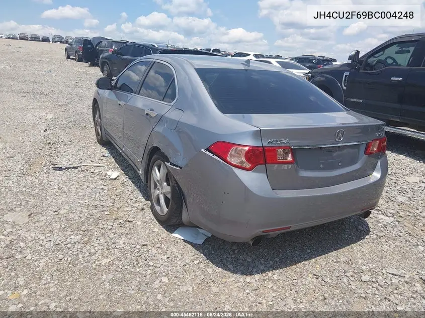 2011 Acura Tsx 2.4 VIN: JH4CU2F69BC004248 Lot: 45462116
