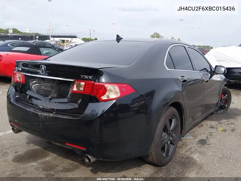 2011 Acura Tsx 2.4 VIN: JH4CU2F6XBC015436 Lot: 45477540