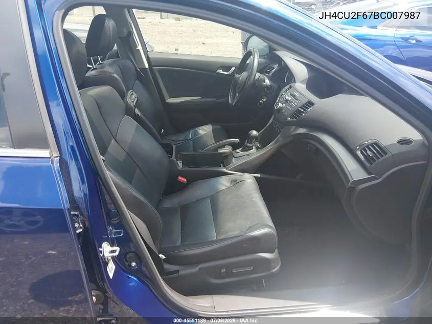 2011 Acura Tsx 2.4 VIN: JH4CU2F67BC007987 Lot: 45551189