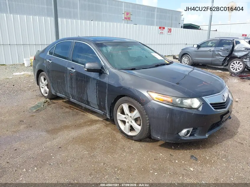 2011 Acura Tsx 2.4 VIN: JH4CU2F62BC016404 Lot: 45601581