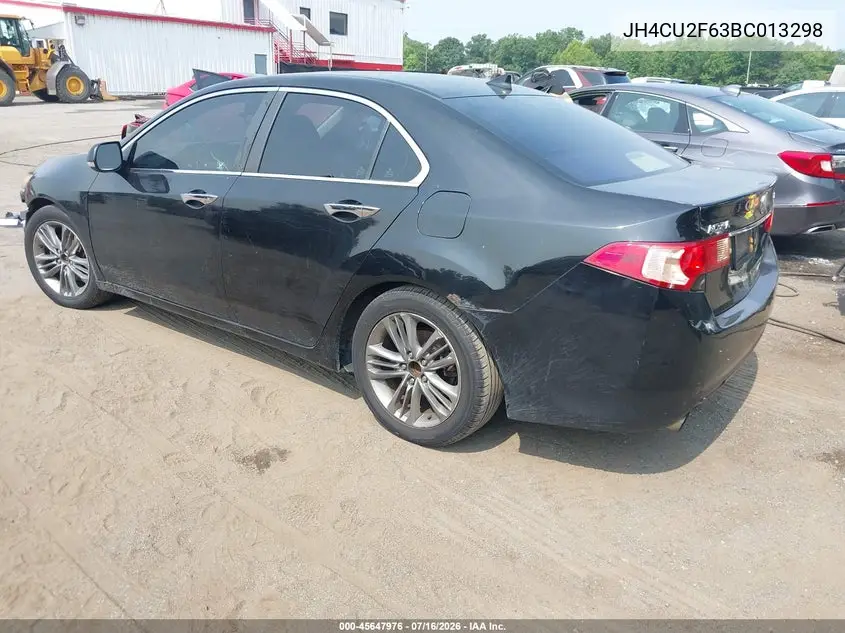 2011 Acura Tsx 2.4 VIN: JH4CU2F63BC013298 Lot: 45647976