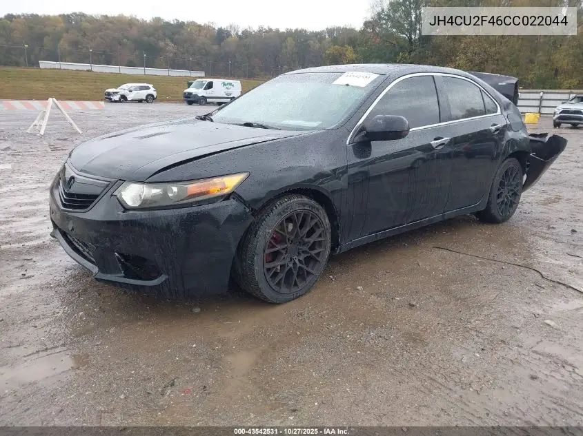 JH4CU2F46CC022044 2012 Acura Tsx 2.4