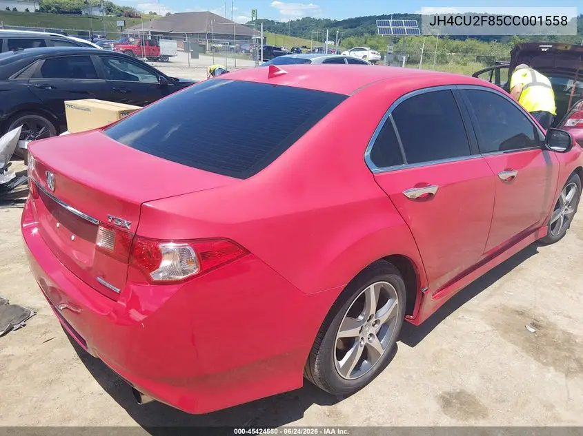 2012 Acura Tsx 2.4 VIN: JH4CU2F85CC001558 Lot: 45424550