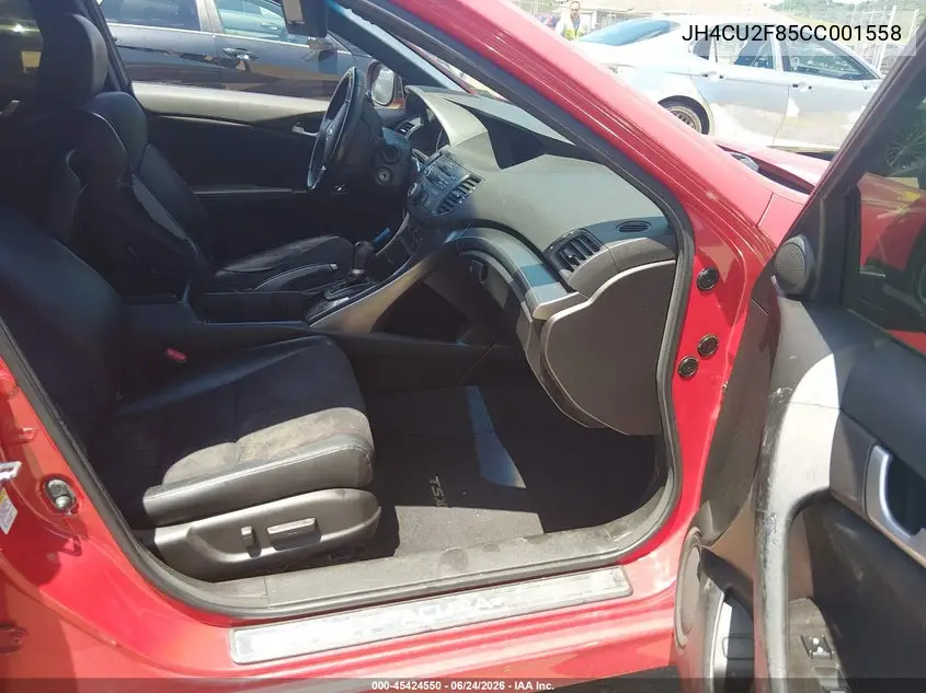 2012 Acura Tsx 2.4 VIN: JH4CU2F85CC001558 Lot: 45424550