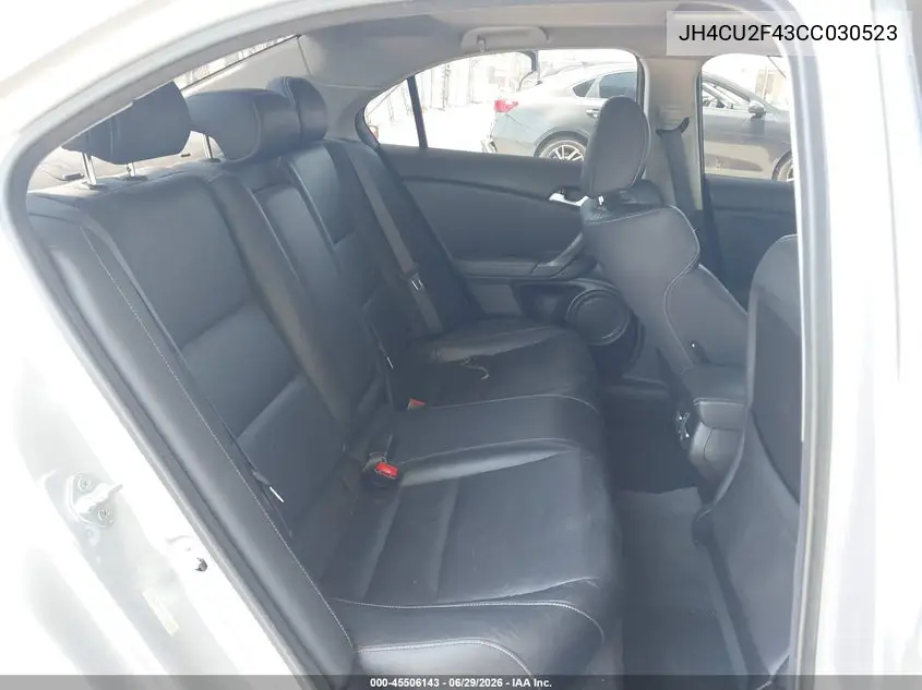 2012 Acura Tsx 2.4 VIN: JH4CU2F43CC030523 Lot: 45506143