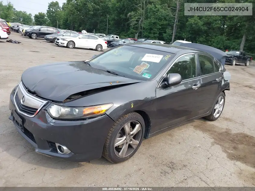 2012 Acura Tsx 2.4 VIN: JH4CU2F65CC024904 Lot: 45536492