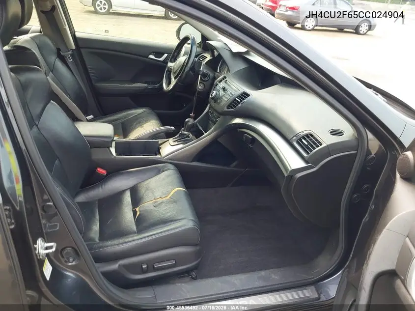 2012 Acura Tsx 2.4 VIN: JH4CU2F65CC024904 Lot: 45536492