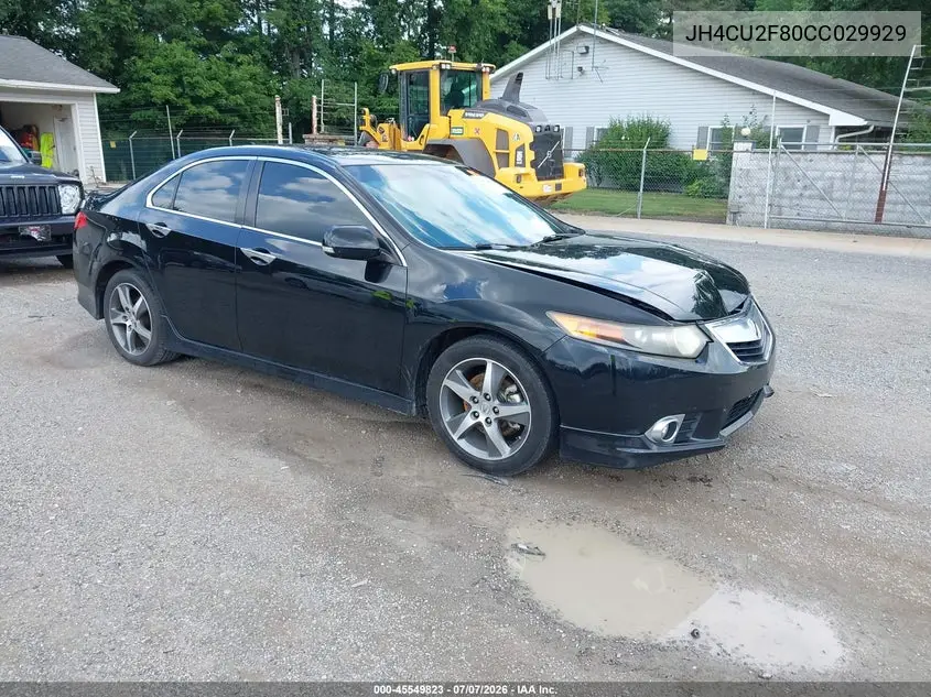 2012 Acura Tsx 2.4 VIN: JH4CU2F80CC029929 Lot: 45549823