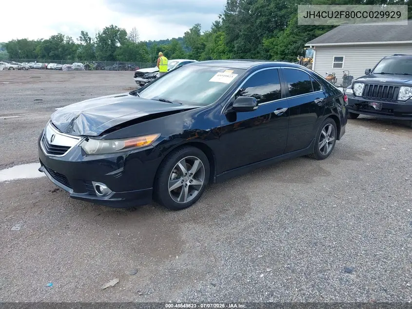 2012 Acura Tsx 2.4 VIN: JH4CU2F80CC029929 Lot: 45549823