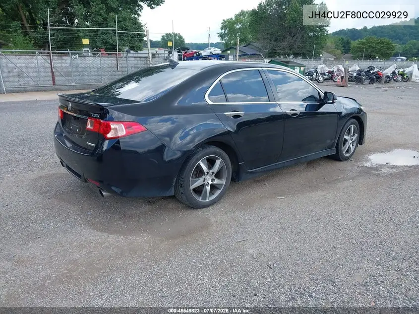 2012 Acura Tsx 2.4 VIN: JH4CU2F80CC029929 Lot: 45549823