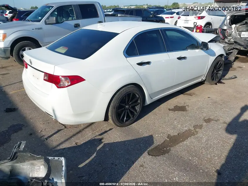 2012 Acura Tsx 3.5 VIN: JH4CU4F42CC000182 Lot: 45561614