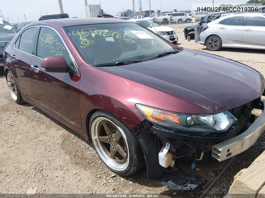 2012 Acura Tsx 2.4 VIN: JH4CU2F46CC019306 Lot: 45575765