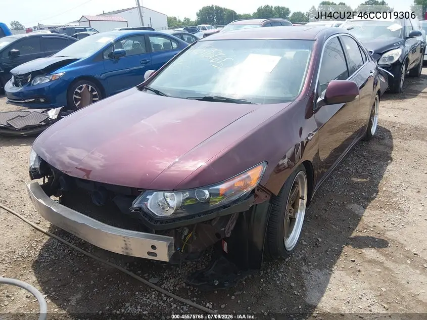 2012 Acura Tsx 2.4 VIN: JH4CU2F46CC019306 Lot: 45575765