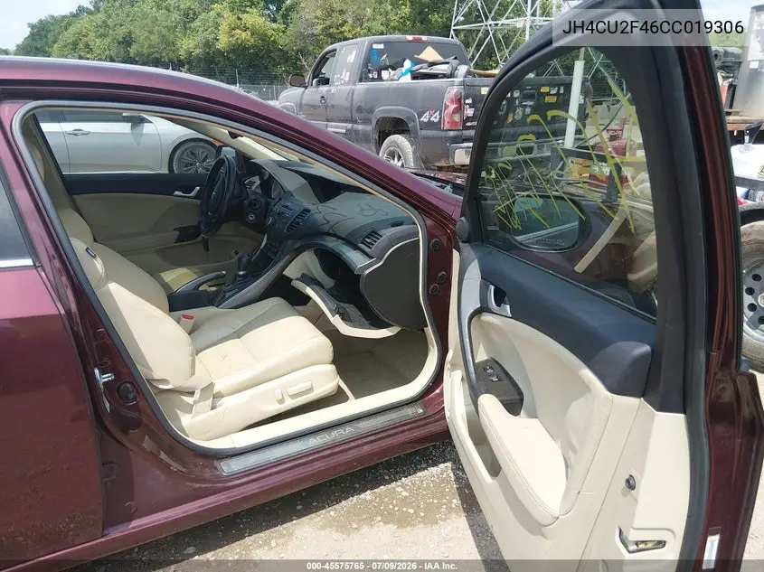 2012 Acura Tsx 2.4 VIN: JH4CU2F46CC019306 Lot: 45575765