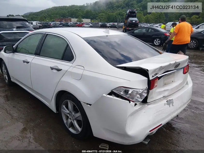 2012 Acura Tsx 2.4 VIN: JH4CU2F41CC023134 Lot: 45647772