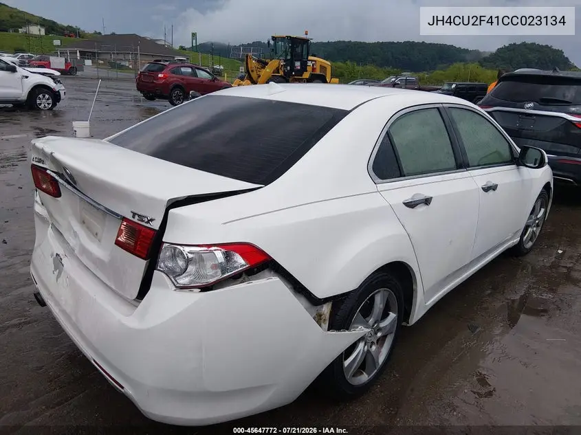 2012 Acura Tsx 2.4 VIN: JH4CU2F41CC023134 Lot: 45647772