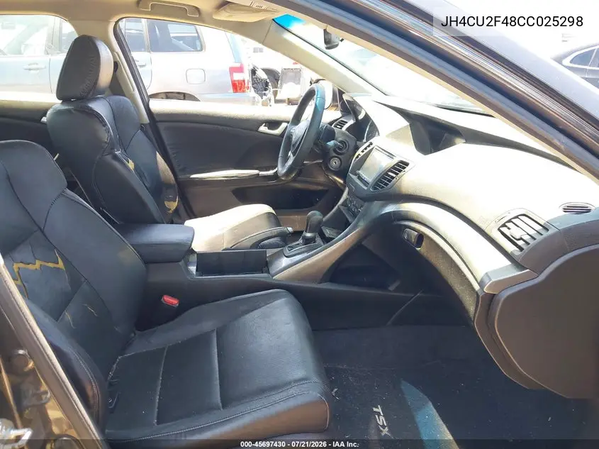 2012 Acura Tsx 2.4 VIN: JH4CU2F48CC025298 Lot: 45697430
