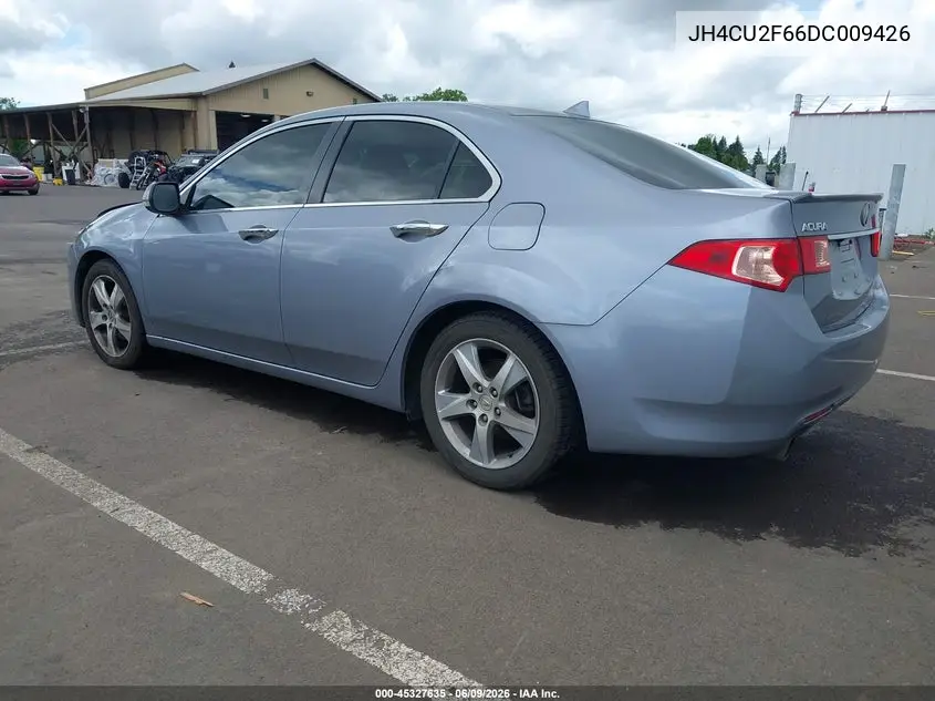 2013 Acura Tsx 2.4 VIN: JH4CU2F66DC009426 Lot: 45327635