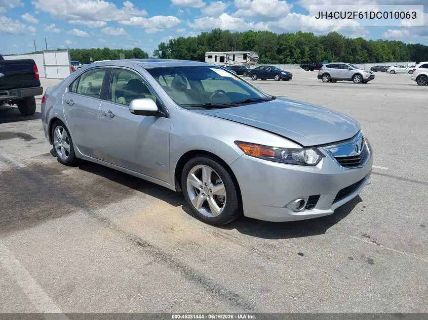 2013 Acura Tsx 2.4 VIN: JH4CU2F61DC010063 Lot: 45381444