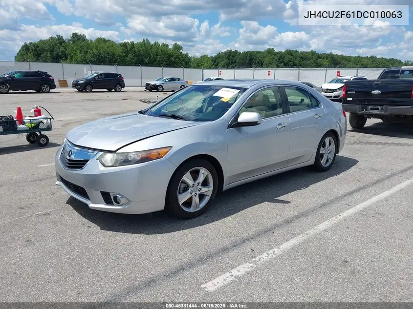 2013 Acura Tsx 2.4 VIN: JH4CU2F61DC010063 Lot: 45381444