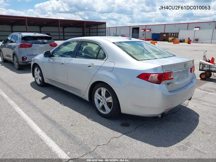 2013 Acura Tsx 2.4 VIN: JH4CU2F61DC010063 Lot: 45381444