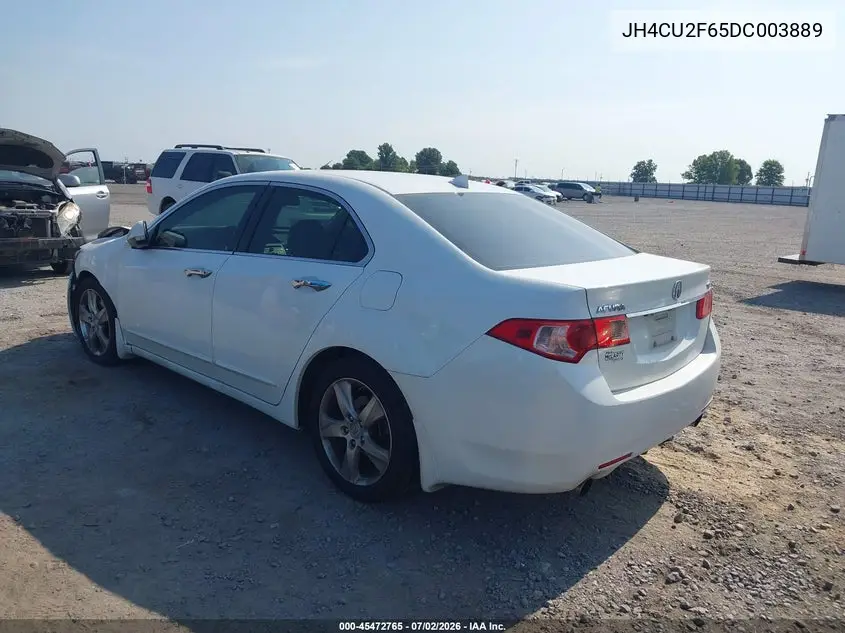 2013 Acura Tsx 2.4 VIN: JH4CU2F65DC003889 Lot: 45472765