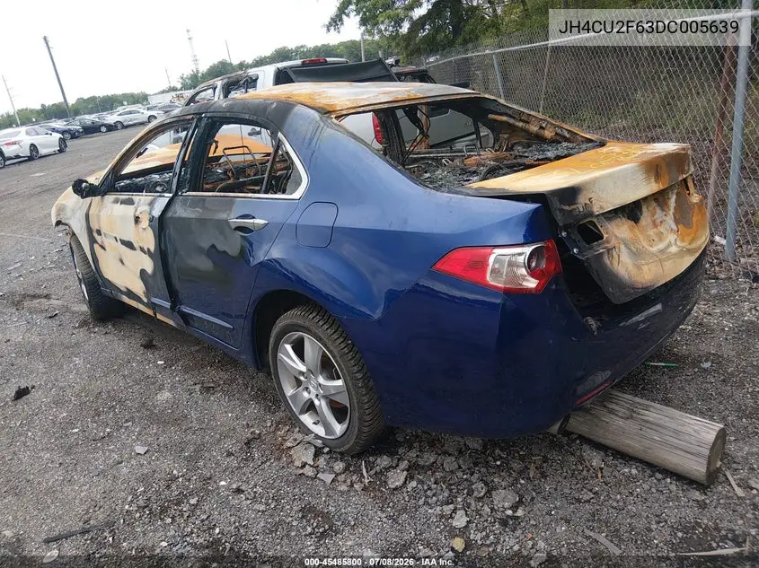 2013 Acura Tsx 2.4 VIN: JH4CU2F63DC005639 Lot: 45485800