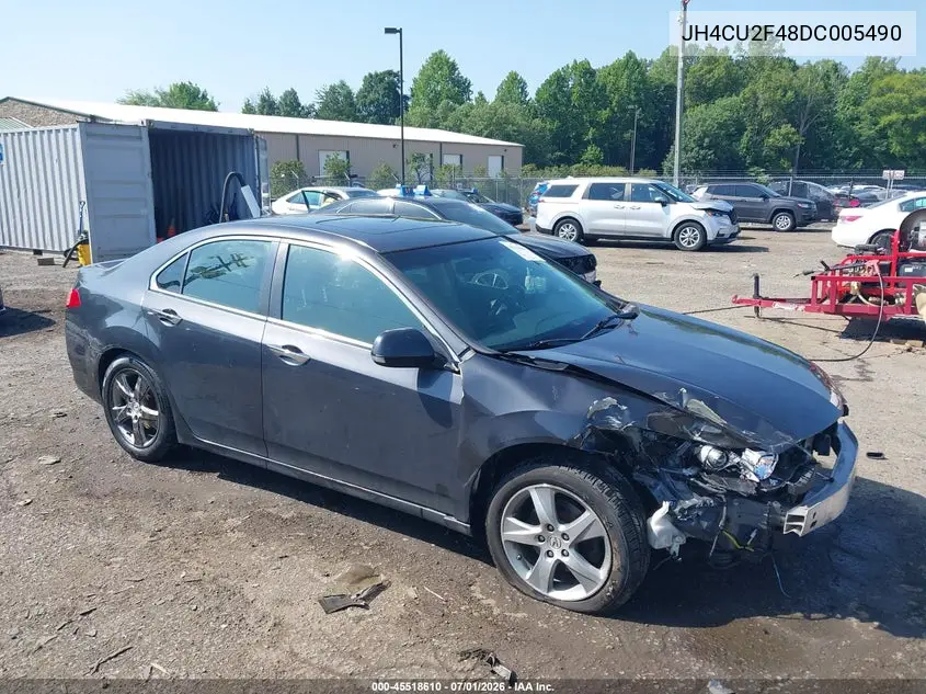 2013 Acura Tsx 2.4 VIN: JH4CU2F48DC005490 Lot: 45518610