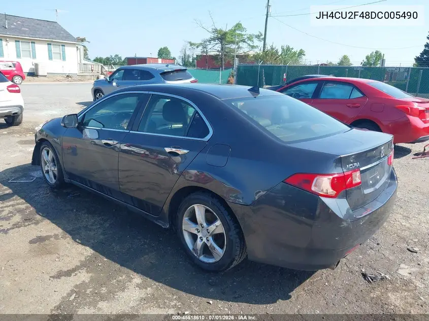 2013 Acura Tsx 2.4 VIN: JH4CU2F48DC005490 Lot: 45518610