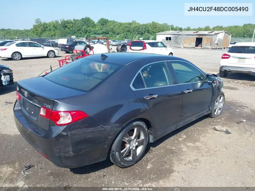 2013 Acura Tsx 2.4 VIN: JH4CU2F48DC005490 Lot: 45518610