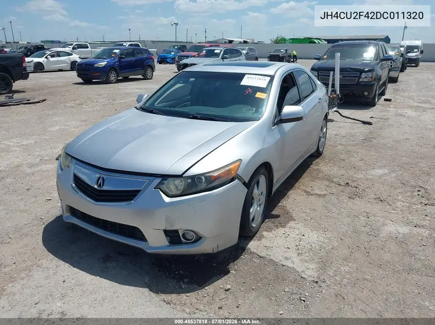 2013 Acura Tsx 2.4 VIN: JH4CU2F42DC011320 Lot: 45537818