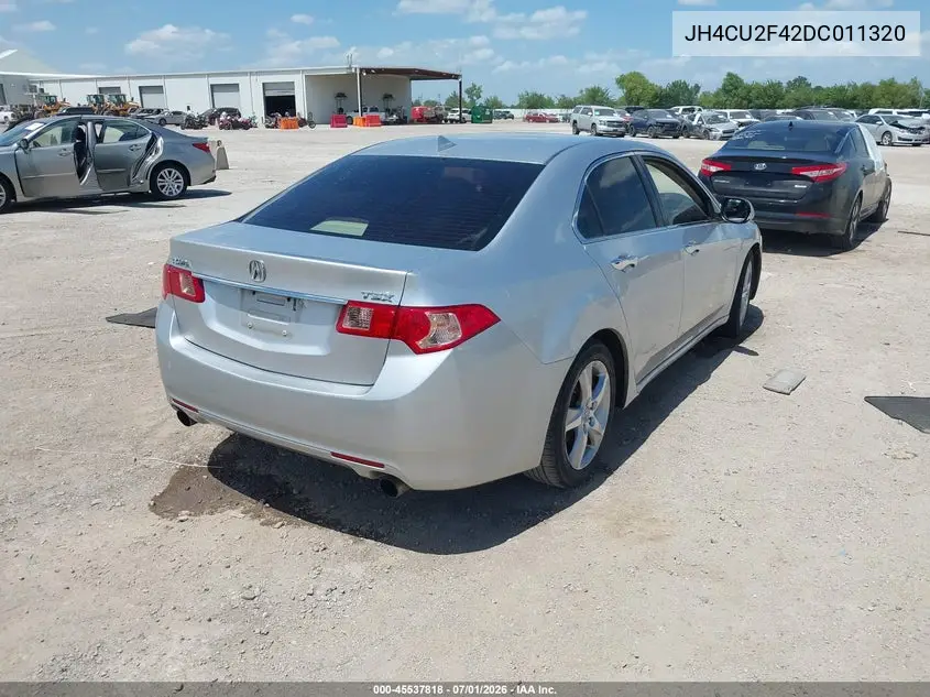 2013 Acura Tsx 2.4 VIN: JH4CU2F42DC011320 Lot: 45537818