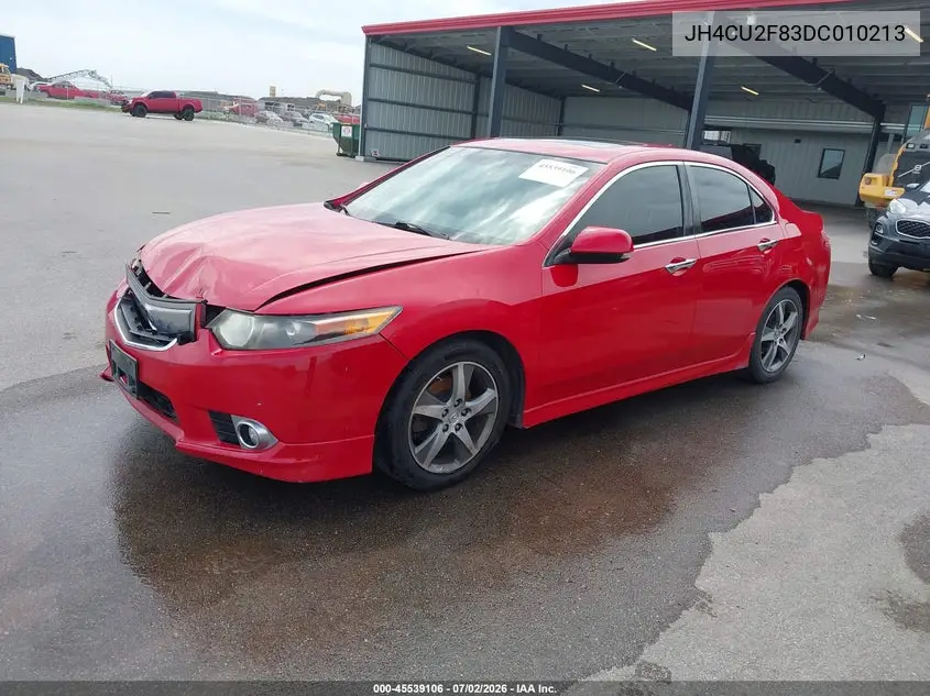 2013 Acura Tsx 2.4 VIN: JH4CU2F83DC010213 Lot: 45539106