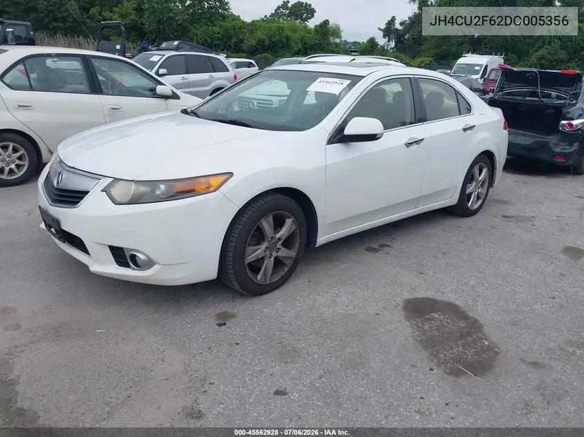 2013 Acura Tsx 2.4 VIN: JH4CU2F62DC005356 Lot: 45562928