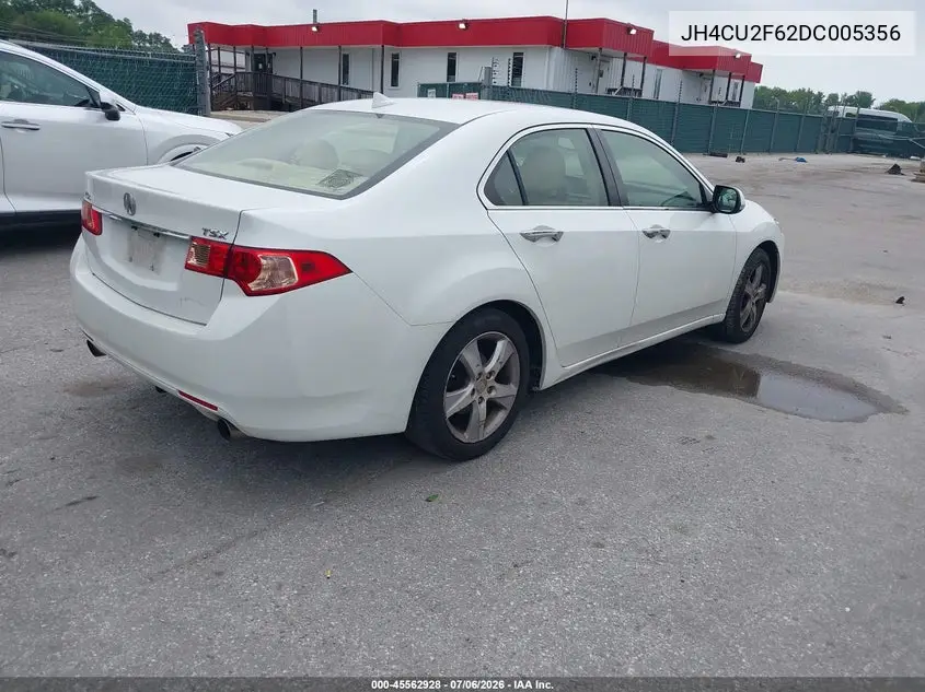 2013 Acura Tsx 2.4 VIN: JH4CU2F62DC005356 Lot: 45562928