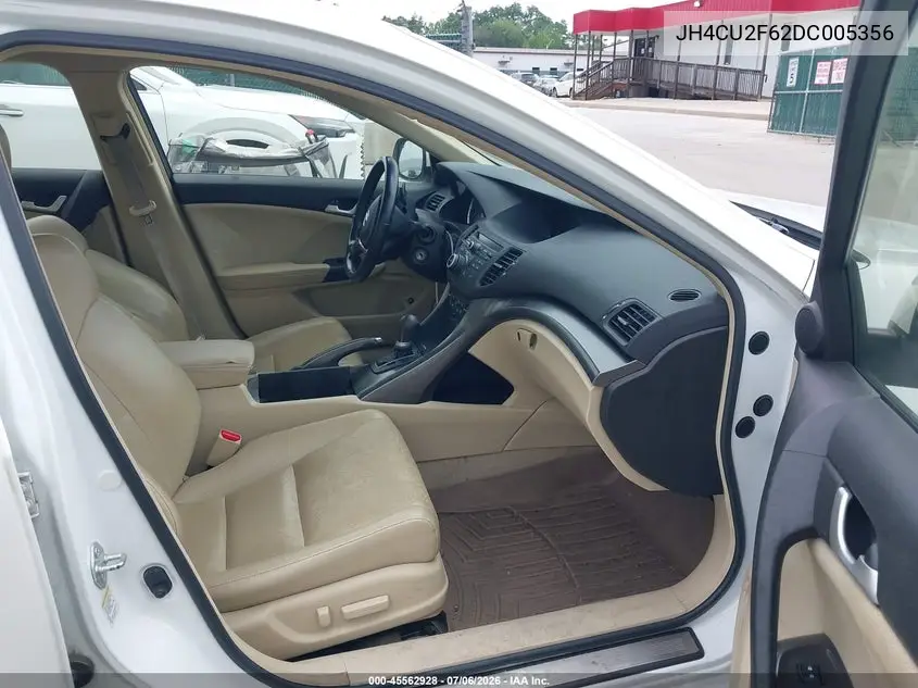 2013 Acura Tsx 2.4 VIN: JH4CU2F62DC005356 Lot: 45562928