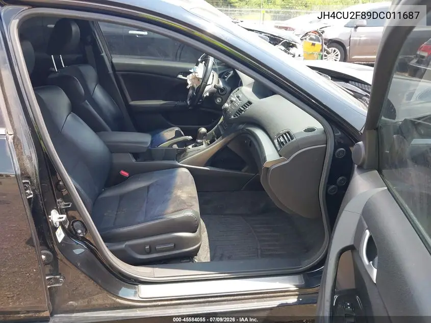 2013 Acura Tsx 2.4 VIN: JH4CU2F89DC011687 Lot: 45584055
