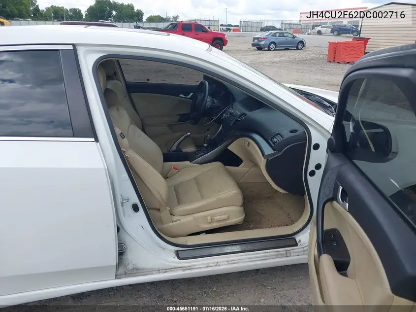 2013 Acura Tsx 2.4 VIN: JH4CU2F62DC002716 Lot: 45651191