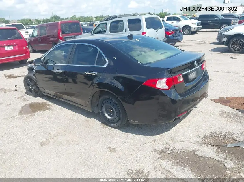 2014 Acura Tsx 2.4 VIN: JH4CU2F43EC001302 Lot: 45565930