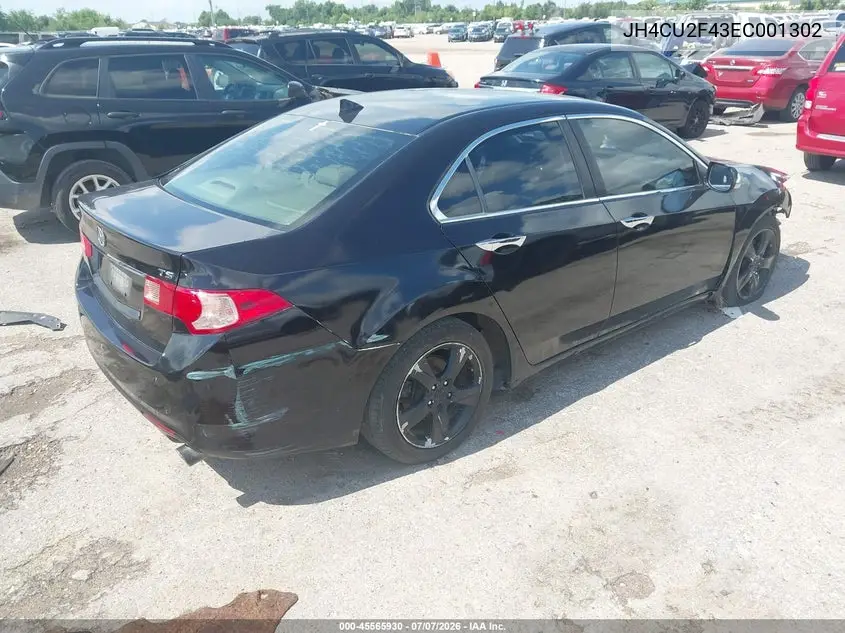 2014 Acura Tsx 2.4 VIN: JH4CU2F43EC001302 Lot: 45565930
