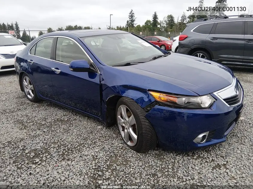 2014 Acura Tsx 2.4 VIN: JH4CU2F40EC001130 Lot: 45579863