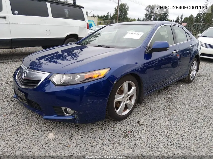 2014 Acura Tsx 2.4 VIN: JH4CU2F40EC001130 Lot: 45579863