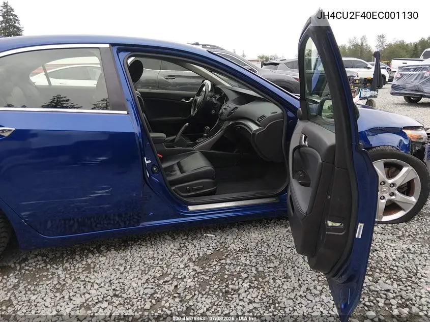 2014 Acura Tsx 2.4 VIN: JH4CU2F40EC001130 Lot: 45579863