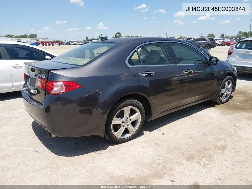 2014 Acura Tsx 2.4 VIN: JH4CU2F45EC003844 Lot: 45582099